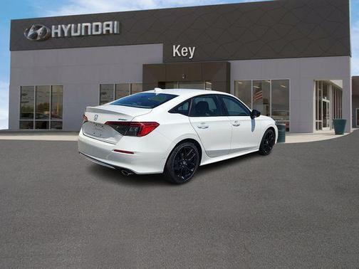 Platinum White Pearl 2023 Honda Civic Sport