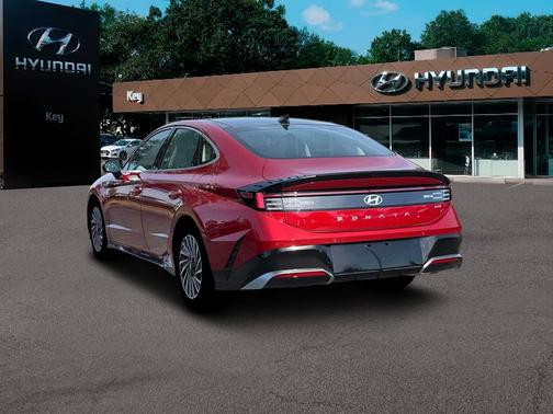 Ultimate Red 2026 Hyundai SONATA Hybrid Limited