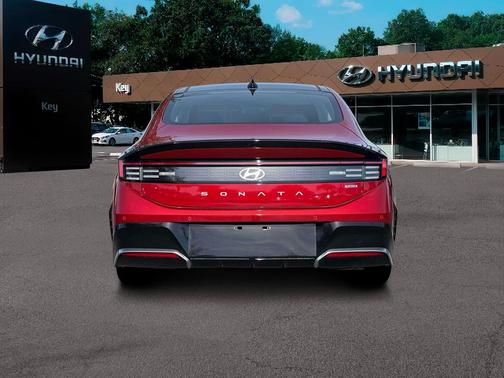 Ultimate Red 2026 Hyundai SONATA Hybrid Limited