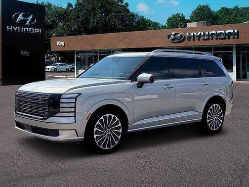 Typhoon Silver Metallic 2026 Hyundai Palisade Hybrid Calligraphy