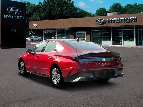 Ultimate Red 2026 Hyundai SONATA Hybrid SE
