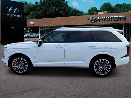 Creamy White Pearl 2026 Hyundai Palisade Hybrid Calligraphy