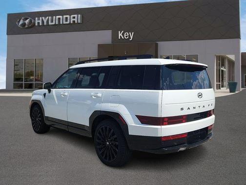Serenity White 2025 Hyundai SANTA FE Calligraphy