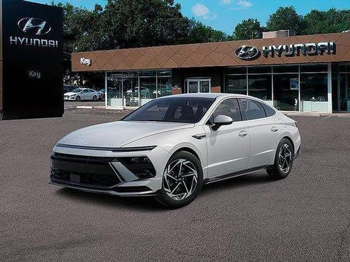 Serenity White 2026 Hyundai SONATA SEL