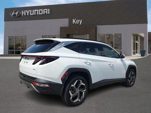 Serenity White Pearl 2023 Hyundai TUCSON Limited