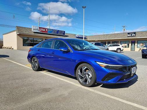 Intense Blue 2024 Hyundai ELANTRA HEV Limited