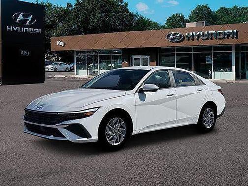 Serenity White 2026 Hyundai ELANTRA HEV Blue
