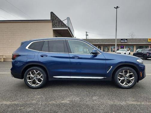 Blue Metallic 2022 BMW X3 xDrive30i