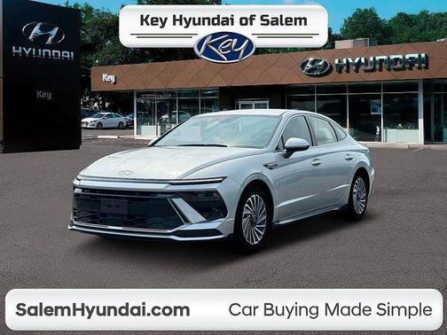 Aero Silver 2025 Hyundai SONATA Hybrid Limited