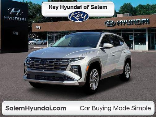 Shimmering Silver 2026 Hyundai TUCSON Hybrid Limited