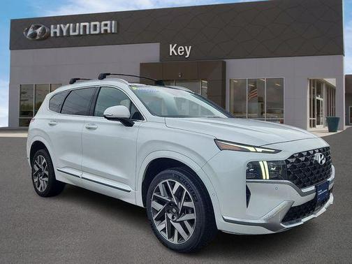 Quartz White 2023 Hyundai SANTA FE Calligraphy