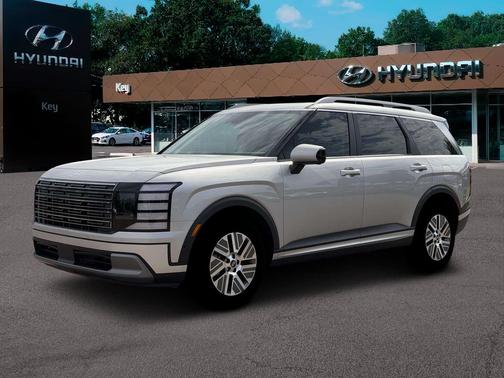 Typhoon Silver Metallic 2026 Hyundai Palisade Hybrid SEL Premium 7P