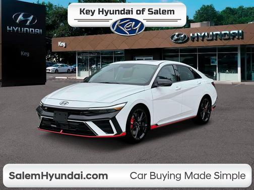 Atlas White 2026 Hyundai ELANTRA N Base