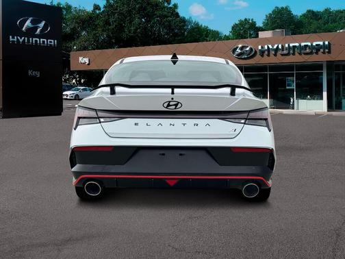 Atlas White 2026 Hyundai ELANTRA N Base