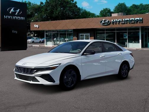 Serenity White 2026 Hyundai ELANTRA Sport
