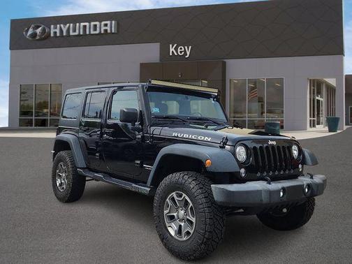 Black Clearcoat 2018 Jeep Wrangler JK Unlimited Rubicon
