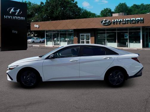 Serenity White 2026 Hyundai ELANTRA Sport