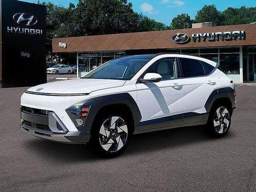 Atlas White 2026 Hyundai KONA Limited