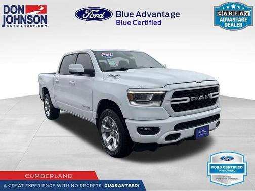 Bright White Clearcoat 2022 RAM 1500 BIG HORN/LONE STAR