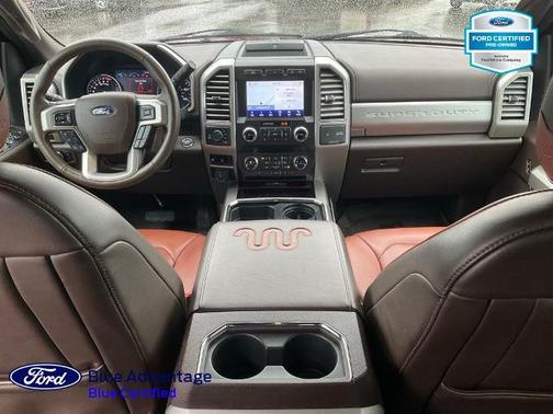 RAPID RED 2021 Ford F-350 KING RANCH