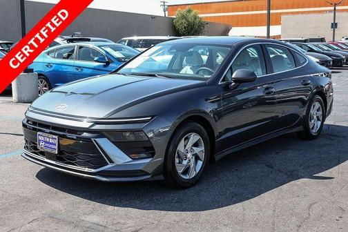 Portofino Gray 2025 Hyundai SONATA SE