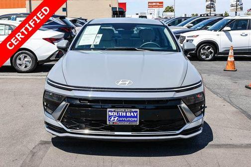 Blue 2025 Hyundai SONATA SEL