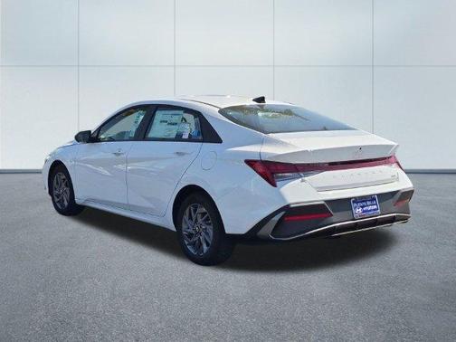 White 2026 Hyundai ELANTRA HEV Blue