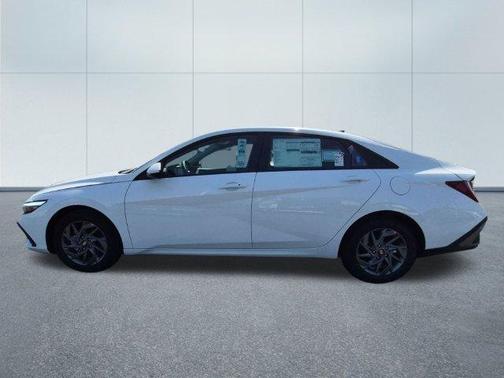 White 2026 Hyundai ELANTRA HEV Blue