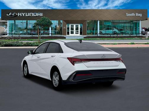 White 2026 Hyundai ELANTRA SE