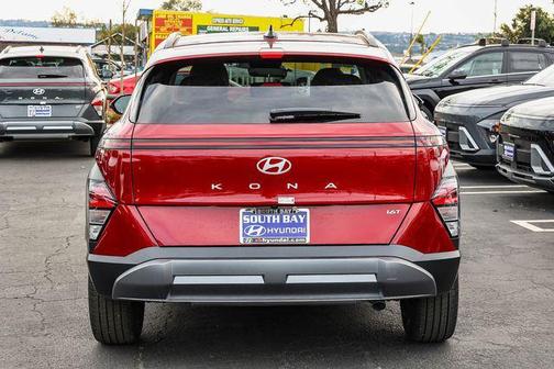 Red Metallic 2026 Hyundai KONA SEL Premium