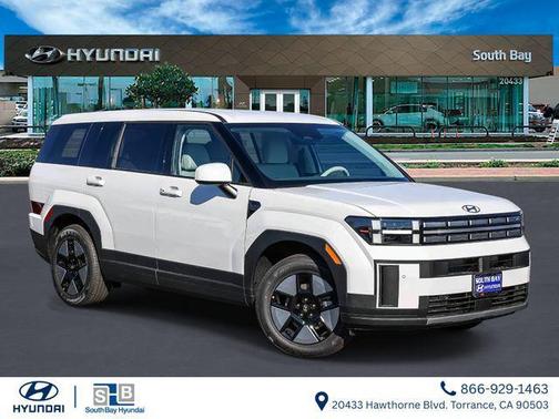 White 2026 Hyundai SANTA FE HEV SE