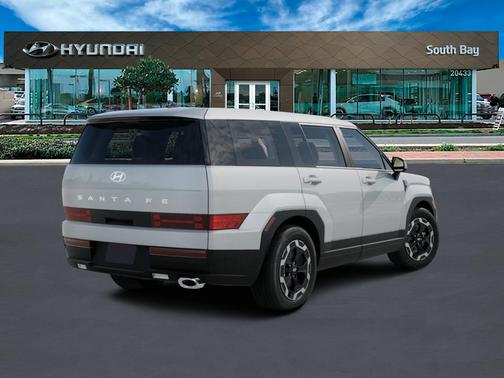 White 2026 Hyundai SANTA FE SE
