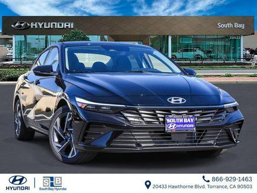 Black 2026 Hyundai ELANTRA HEV Limited