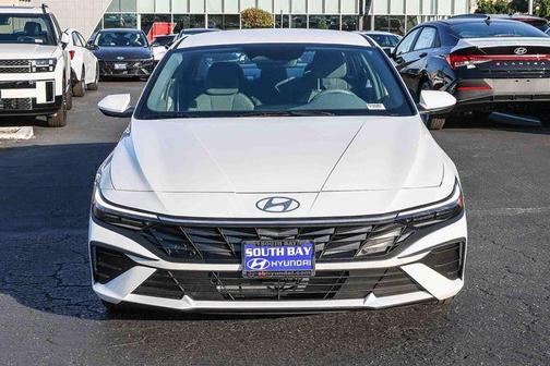 White 2026 Hyundai ELANTRA HEV Blue
