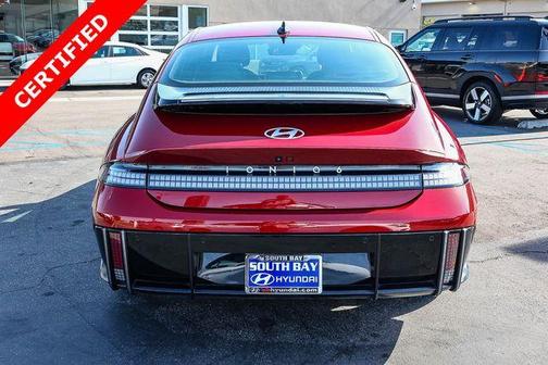 Red 2024 Hyundai IONIQ 6 Limited