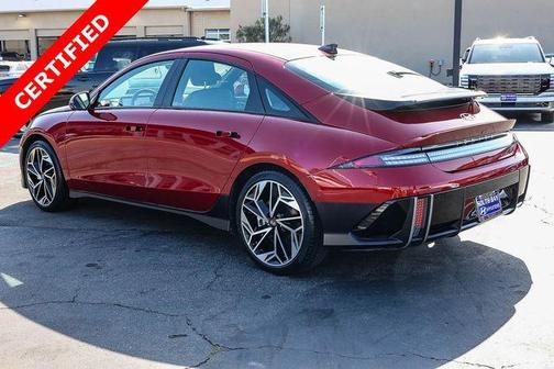 Red 2024 Hyundai IONIQ 6 Limited