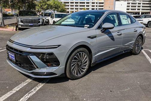 Blue 2026 Hyundai SONATA Hybrid SEL