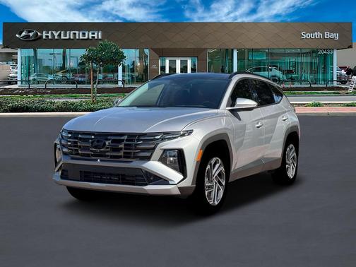 Shimmering Silver 2026 Hyundai TUCSON Hybrid Limited