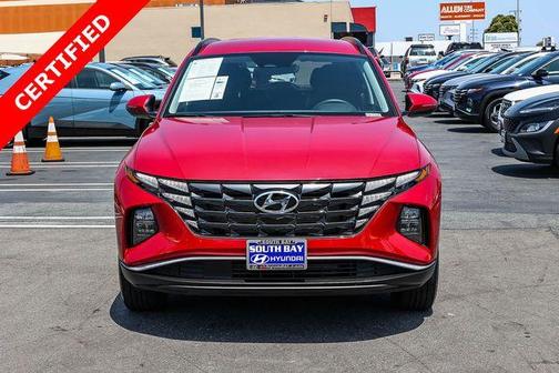 Calypso Red 2023 Hyundai TUCSON SEL