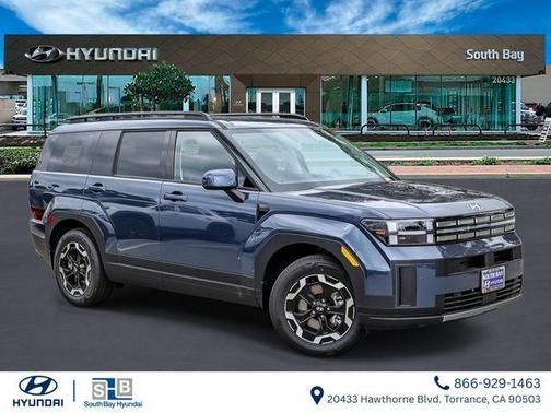 Atlantic Blue 2026 Hyundai SANTA FE SEL