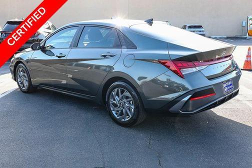 Amazon Gray 2024 Hyundai ELANTRA HEV Blue