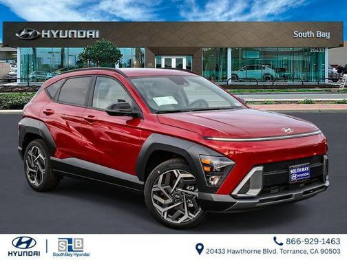 Red Metallic 2026 Hyundai KONA SEL Premium