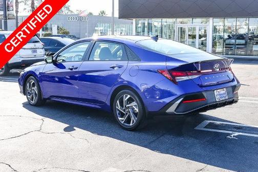 Intense Blue 2025 Hyundai ELANTRA SEL Sport