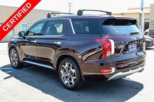 Burgundy 2021 Hyundai PALISADE Calligraphy