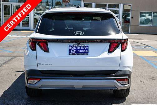 White Pearl 2025 Hyundai TUCSON SEL