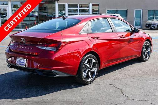Red 2023 Hyundai ELANTRA SEL