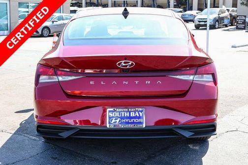 Red 2023 Hyundai ELANTRA SEL
