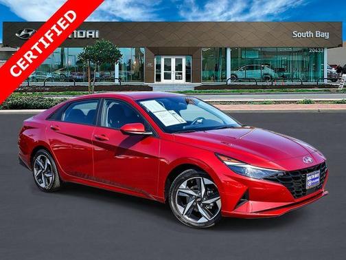 Red 2023 Hyundai ELANTRA SEL