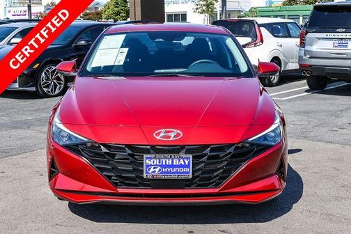 Red 2023 Hyundai ELANTRA SEL