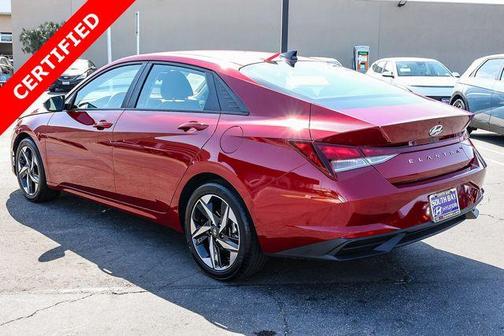 Red 2023 Hyundai ELANTRA SEL